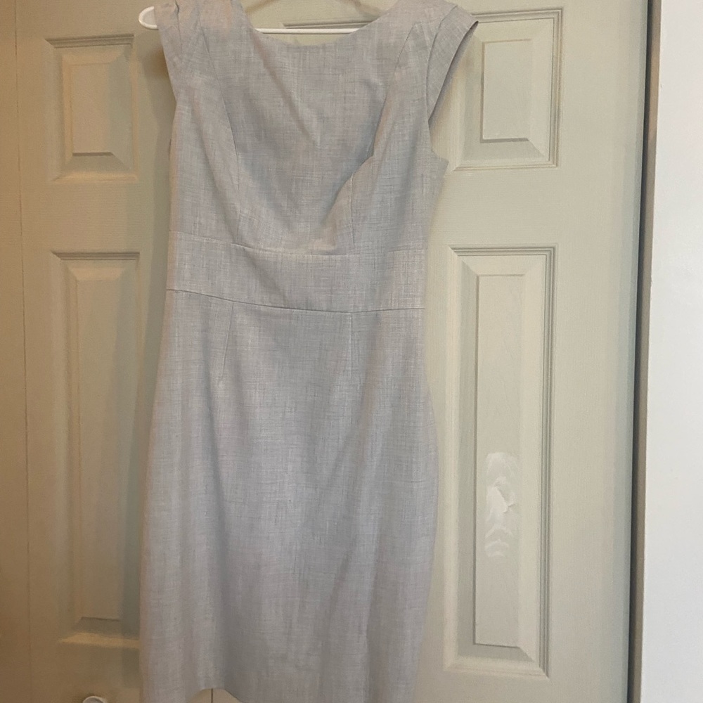 The limited simple grey dress